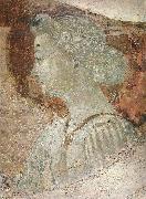 UCCELLO, Paolo An Angel (detail) ewt oil painting